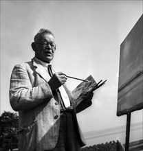 Ernst Geiger, painter.