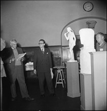 Adjudication for the exhibition Zurich artists in Helmhaus 1950.