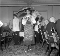 Performance at birthday party 1952.