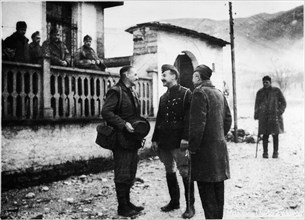 Walter Bosshard with prince Peter of Greece.