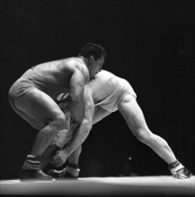 Olympic Games Rome 1960: Holzherr gegen Ferreras.