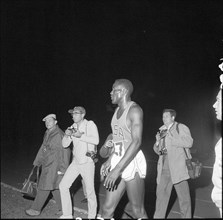 Olympic Games Rome 1960: Olympic champion Rafer Johnson.