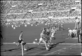 Rome 1960: 100m sprint; second semi-final with Hary.