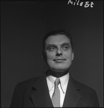 Czeslaw Milosz, around 1953 .