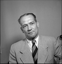 YB trainer Fritz Gschweidl, 1948.