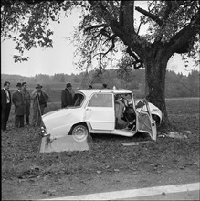 Hugo Koblets fatal car accident 1964: Alfa Romeo wreck.