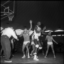 Olympic Games Rome 1960: Olympic champion USA vs Yugoslavia.