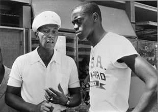 Rome 1960: Jesse Owens and John Thomas .