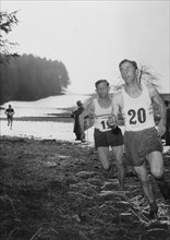 Regional cross-country championship Uster 1951: Wyss, Hans Frischknecht wins.