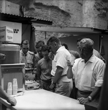 Rome 1960: Ovomaltine stand.