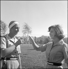 Rome 1960: Athlete with Ovomaltine.