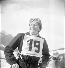 Lina Mittner-Simmen, around 1946