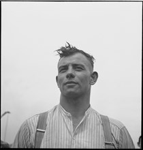 Otto Marti, Swiss-style wrestler, 1948 .