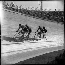 Olympic Games Rome 1960: Tandem duel USA-Switzerland.