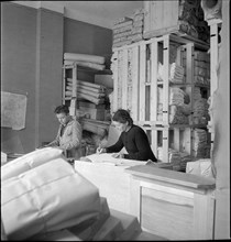 Women during World War 2. material supply. 1940