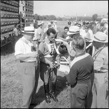 Olympic Games Rome 1960: The Modern Pentathlete Werner Vetterli.