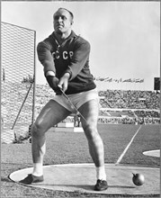 Olympic Games Rome 1960: Olympic champion Wassili Rudenkow .