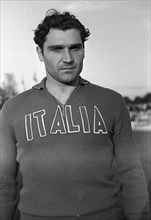 Adolfo Consolini, discus thrower, discus-thrower, 1946.