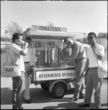 Rome 1960: Ovomaltine stand.