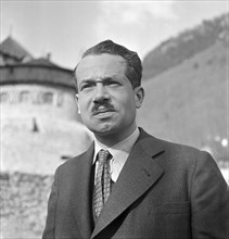 Prince Franz Josef of Liechtenstein around the forties.