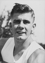 Atlete René Künzli ca. 1955.