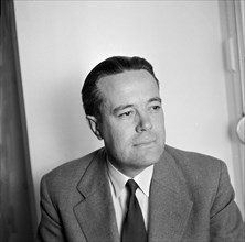 Samuel Bächli, managing director Radio Studio Zürich um 1960.