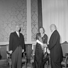 Reception of the Mexican ambassador by the federal council, 1958.