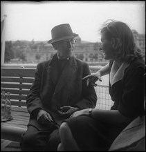 Alfred Kerr in Zurich 1947 .