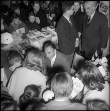 Erich Kästner in Zurich 1957.