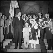 Paul Chaudet, newly elected Federal President; 1958.