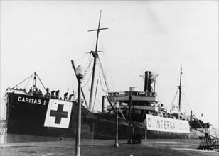 Swiss ocean-going fleet during World War 2.