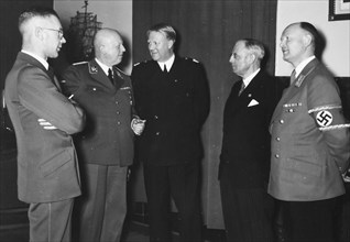 Vidkun Quisling in Germany, 1942 .