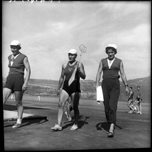 Olympic Games Rome 1960: Olympic champion Antonina Seredina.