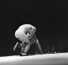 Olympic Games Rome 1960: Holzherr gegen Ferreras.