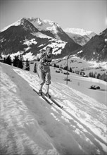 Melchior Nold, Swiss cross-country skier, 1947.