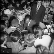 Erich Kästner in Zurich 1957.