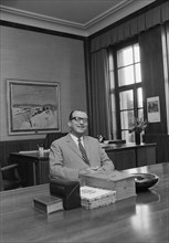 Dr. Niklaus, director of the Winterthur-Versicherungen, 1970.