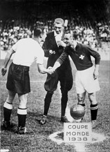 Soccer World Cup 1938: Switzerland-Germany