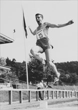 Pentathlon swiss championship 1960 Lucerne: Rene Zryd wins.