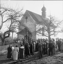 Palm Sunday in Aristau 1958.