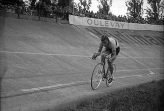 Swiss Track Race Championship, Zürich, 1949: Hugo Koblet.