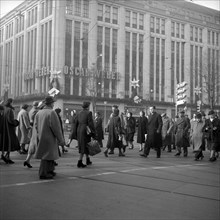 Advent season in Zurich 1951 .