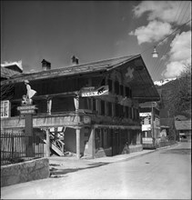 Hotel de l'Ours in Zweisimmen, 1946