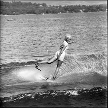 Water skier Jettli Amman 1962.