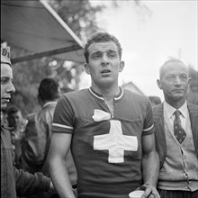 Swiss Championships 1954: winner of the amateurs Alcide Vaucher.