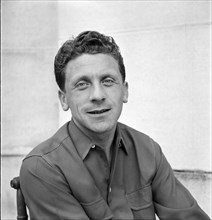 François Remetter, French goalkeeper, ca. 1955.