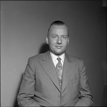 Rudolf Etter, Member of the National Council SVP, ca. 1955.