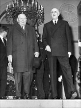 Ludwig Erhard with general De Gaulle, Paris 1964 .