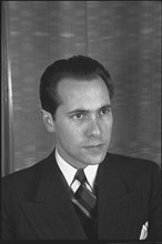 Pianist Max Egger, ca. 1944 .