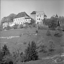 Lenzburg Castle, around 1959.